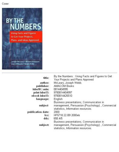 ﻿با اعداد: استفاده از حقایق و ارقام برای تایید پروژه ها، طرح ها و ایده های خود