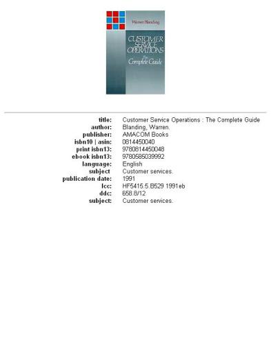 ﻿عملیات خدمات مشتری: راهنمای کامل