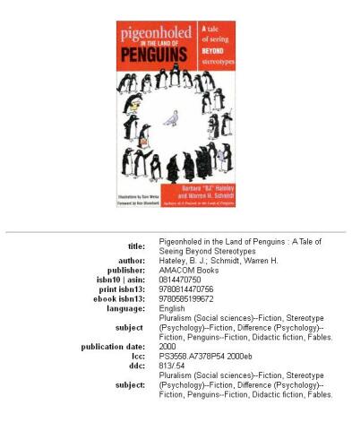 ﻿کبوتر در سرزمین پنگوئن ها: داستانی از دیدن فراتر از کلیشه ها