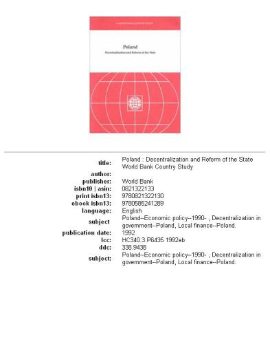 ﻿لهستان: تمرکززدایی و اصلاح دولت