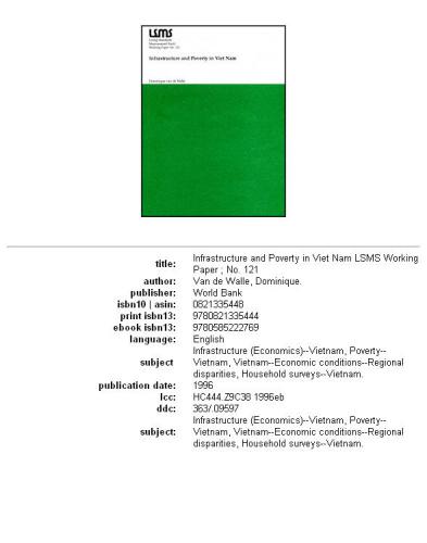﻿زیرساخت ها و فقر در ویتنام
