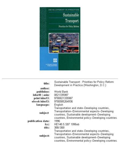 ﻿حمل و نقل پایدار: اولویت های اصلاح سیاست