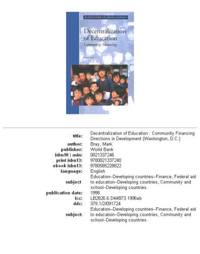 ﻿تمرکززدایی آموزش: تامین مالی جامعه، قسمت 36