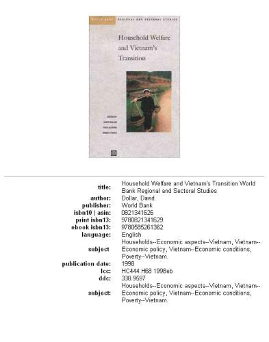 ﻿رفاه خانوار و گذار ویتنام