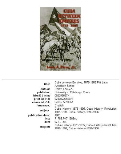 ﻿کوبا بین امپراتوری ها، 1878-1902