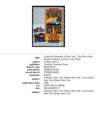 ﻿زیر پیاده روهای نیویورک: داستان بزرگترین سیستم مترو در جهان