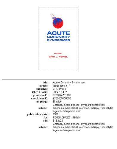 ﻿سندرم های حاد کرونری