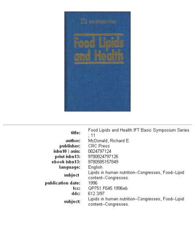 ﻿چربی های غذا و سلامتی