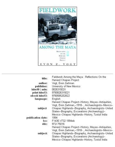 ﻿کار میدانی در میان مایاها: تأملاتی در مورد پروژه چیاپاس هاروارد