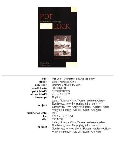 ﻿شانس گلدان: ماجراهای باستان شناسی