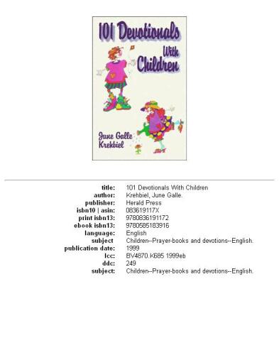 ﻿101 عبادت با کودکان