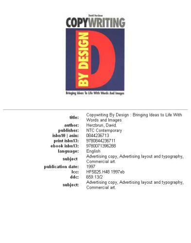 ﻿کپی رایتینگ بر اساس طراحی: جان بخشیدن به ایده ها با کلمات و تصاویر