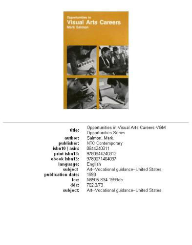 ﻿فرصت های شغلی هنرهای تجسمی