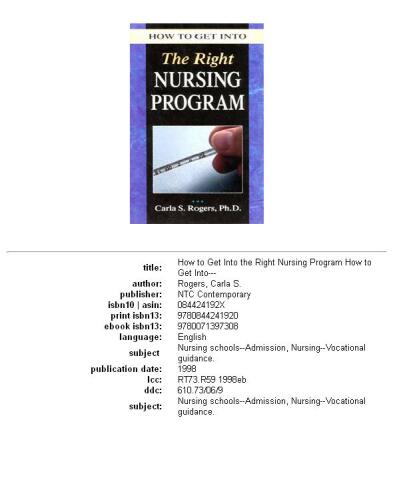 ﻿چگونه وارد برنامه صحیح پرستاری شویم