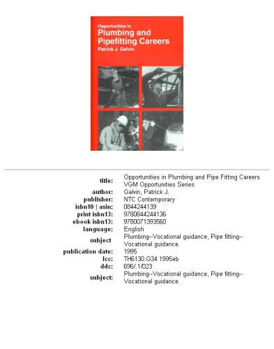 ﻿فرصت های شغلی لوله کشی و اتصالات لوله