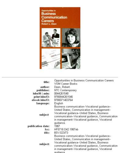 ﻿فرصت های شغلی ارتباطات تجاری