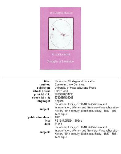 ﻿دیکنسون، استراتژی های محدودیت، جلد 3