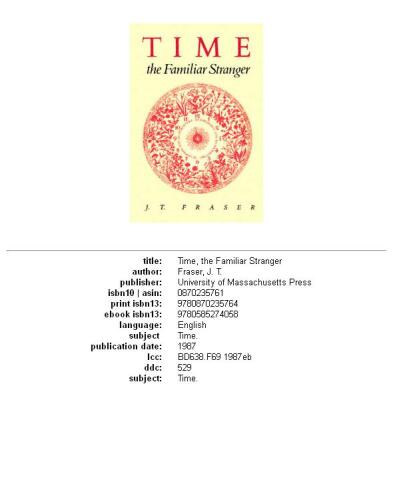 ﻿زمان، غریبه آشنا