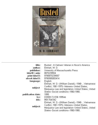 ﻿Busted: یک کهنه سرباز ویتنام در آمریکای نیکسون