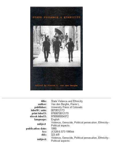 ﻿خشونت دولتی و قومیت