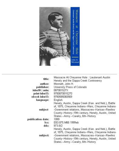 ﻿قتل عام در چاه شاین: ستوان آستین هنلی و جنجال نهر ساپا