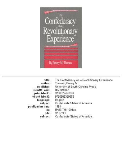 ﻿کنفدراسیون به عنوان یک تجربه انقلابی