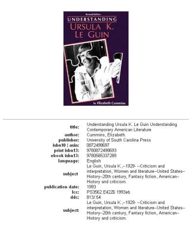 ﻿درک اورسولا کی لو گوین