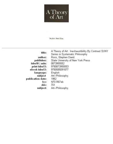 ﻿نظریه هنر: پایان ناپذیری در مقابل