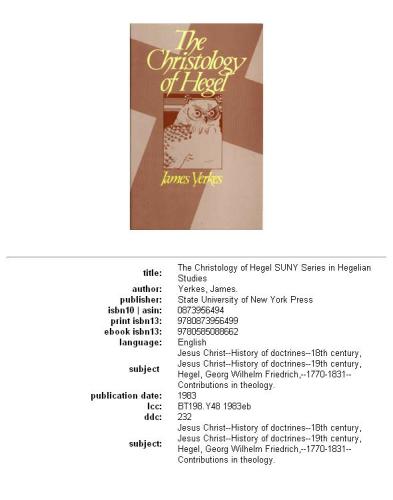 ﻿مسیح شناسی هگل