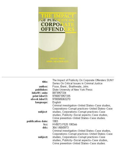 ﻿تأثیر تبلیغات بر متخلفان شرکتی