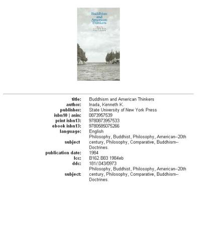 ﻿بودیسم و ​​متفکران آمریکایی