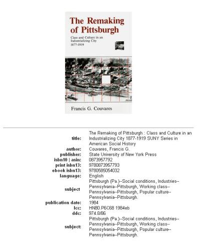﻿بازسازی پیتسبورگ: طبقه و فرهنگ در یک شهر صنعتی 1877-1919