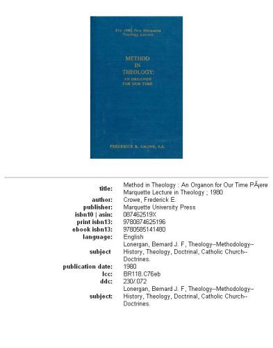 ﻿روش در الهیات: ارگانون برای زمان ما
