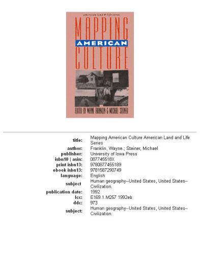 ﻿نقشه برداری از فرهنگ آمریکایی