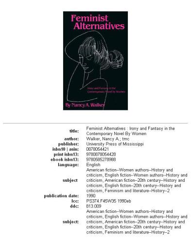 ﻿جایگزین های فمینیستی: کنایه و فانتزی در رمان معاصر زنان