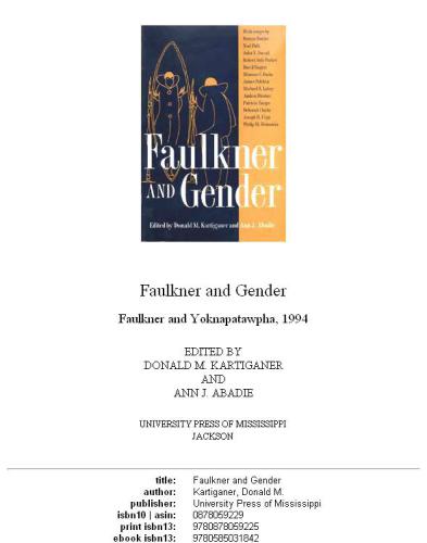 ﻿فاکنر و جنسیت