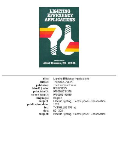 ﻿کاربردهای بازده روشنایی