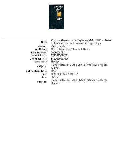 ﻿سوء استفاده از زن: حقایقی جایگزین افسانه ها