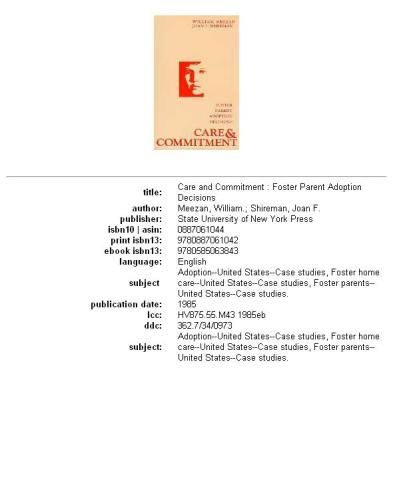 ﻿مراقبت و تعهد: تصمیمات فرزندخواندگی والدین را تقویت کنید