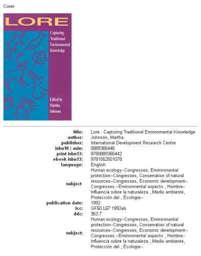 ﻿فرهنگ: گرفتن دانش محیطی سنتی