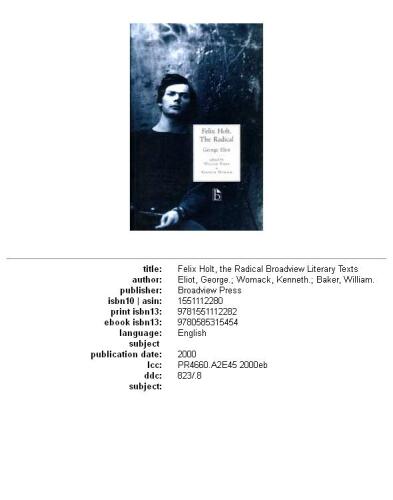 ﻿فلیکس هولت، رادیکال