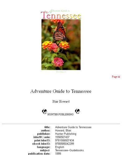 ﻿راهنمای ماجراجویی به تنسی