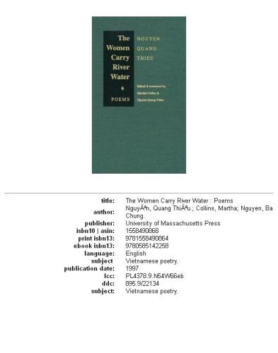 ﻿زنان آب رودخانه را حمل می کنند: اشعار