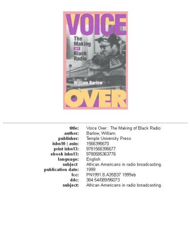 ﻿صداگذاری: ساخت رادیو سیاه