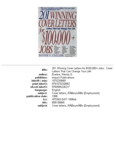 ﻿دویست و یک نامه برنده برای مشاغل بیش از 100000 دلار