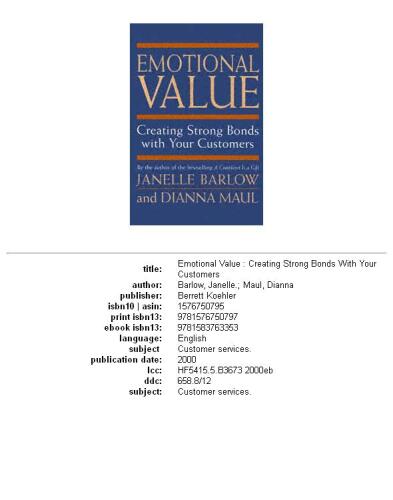 ﻿ارزش عاطفی: ایجاد پیوندهای قوی با مشتریان