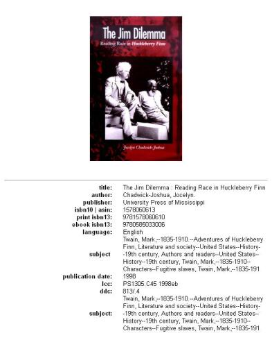 ﻿معضل جیم: مسابقه خواندن در هاکلبری فین