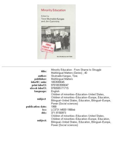 ﻿آموزش اقلیت: از شرم تا مبارزه