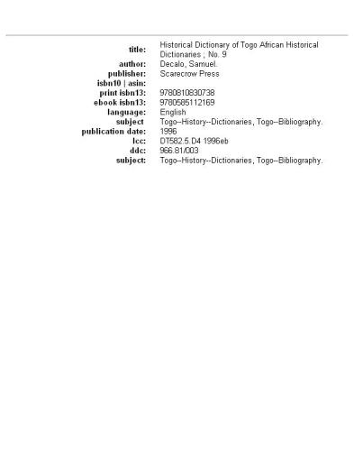 ﻿فرهنگ لغت تاریخی توگو