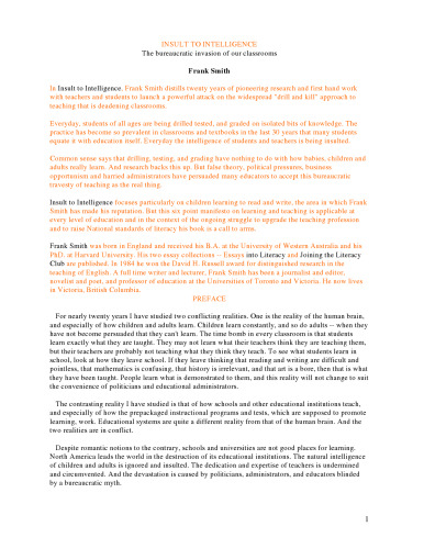 ﻿توهین به هوش: تهاجم بوروکراتیک به کلاس های درس ما